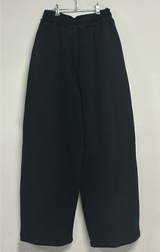 PARACHUTE TWO PINTUCK BALLOON LONG WIDE PANTS 🖤🩶💜🤎🩷5COLOR