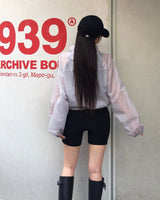 [BELLIDE MADE] シーンフードシースルーウィンドブレーカー
