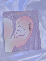 all surgical steel mini cross piercing