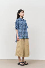 Basket Bermuda Pants (3color)