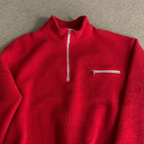 ASCLO カラフルフリースハーフジップアップ T (7color)