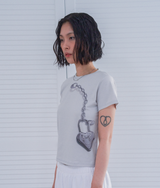 シークレットロックTシャツ_grey