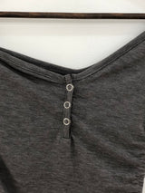アンバル シャーリング リボン オフショルダー Tシャツ