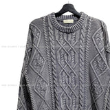 Ratz Dyeing Overfit Pretzel Knit