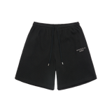 25SS エンボロゴワッフルショートパンツ ブラック