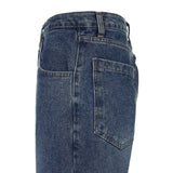 8287 Limitedition Wide Denim Pants (Blue)