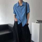 GM Rouking Roll-Up Short-sleeved Shirt (3 colors)