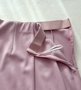 Lumie Banding Slit H-Line Long Skirt