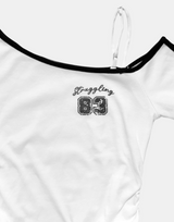 Struggle Off-Shoulder Graphic Tee