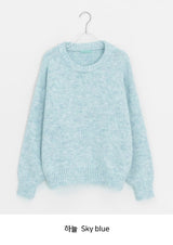 Hank Color Mix Round Wool Knit