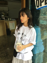 スターフィッシュオーバーフィットTシャツ (3color)