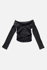 ロータスオフシッピングボタンTシャツ