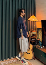 Light One-Tuck Bermuda Shorts 4COLOR
