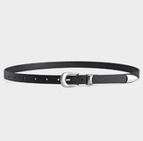 Western One-Line Leather Belt