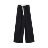 LACE TRACK PANTS (2 COLORS)