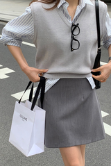 [Lè made/7,000 Sold] ルメイド ベーシック Vネック ベスト