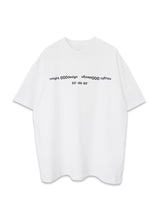 Reverse Logo T-Shirt / White