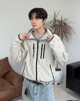 Phalan Utility Zipper Wind Jacket