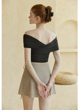 Daisy swim skirts Beige