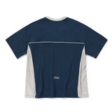 4F ブロークコアハーフTシャツ_Navy