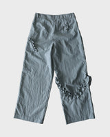 ナイロンラッフルパンツ (GREY)