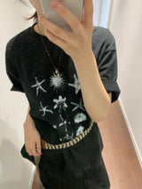 スターフィッシュオーバーフィットTシャツ (3color)
