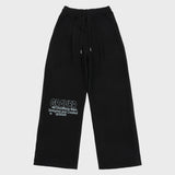 [UNISEX]GRAR-レタリングトレーニングピンタックワイドパンツ