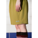 LOGO NYLON SHORT / OLIVE