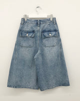 Heel back pocket Bermuda shorts (2color)