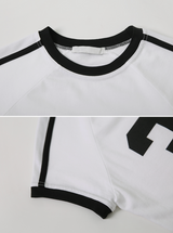 38 スリム半袖Tシャツ (4color)