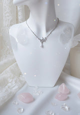 [fromis_9 Baek Jiheon Necklace] ムーンライトティアドロップカラーボーンネックレス