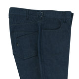 flare washed denim pants (indigo blue)