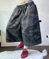 CARPENTER💚MILITARY CAMOUFLAGE BERMUDA 🩶🤍💚🤎3COLOR