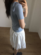 Unbalanced Tie T-Shirt (4color)