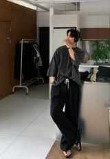 セダー・ピグメント・ウォッシング パート7 ボックスTシャツ