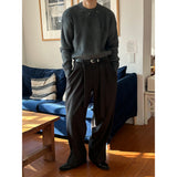 [Unisex] スタッドアンゴラニット(3color)
