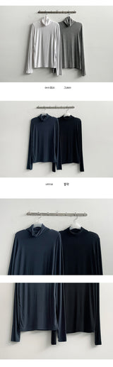 Binge a half turtleneck T-shirt