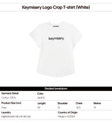 Keymisery Small Logo T-shirt (White)