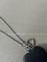 Heart mirror Keyring and Long Necris