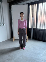 pocket straight pants