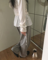 Sco Frill Lace Track Sweat Pants
