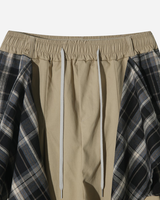 Flap Layered Cotton Pants