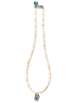 MOLAR DOLPHIN MOTHER OF PEARL NECKLACE #122