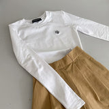 ステッチロゴソフトロングスリーブTシャツ