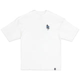 TZ グラフィティオーバーサイズTシャツ -WHITE