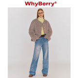 Why Berry 23AW "Classic Remake" Retro Blue Jeans