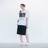 Dunk over tee white