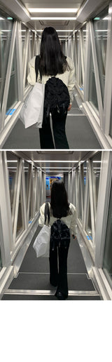 【MADE】エアポートロングブーツカットバンディングパンツ -ベーシック