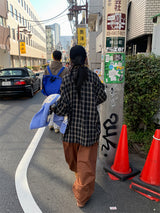 SLOW TWO-WAY CHECK SHIRT (2C)