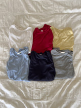 メントステンセルラウンドネックTシャツ